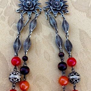 Silver & Leather Necklace